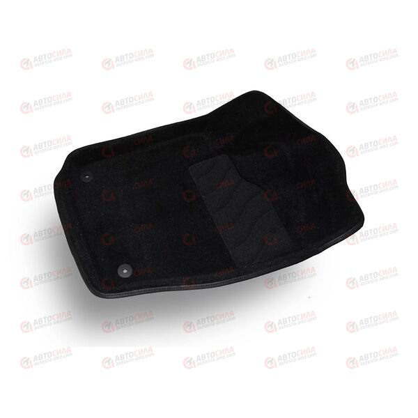 Коврики салона VOLKSWAGEN POLO Sedan V (2010-2018) 3D черный SEINTEX, изображение 2