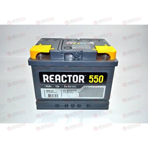 Аккумулятор 55VL REACTOR (L+) (1) (пт 600)(242х175х190) 2021 год, изображение 2