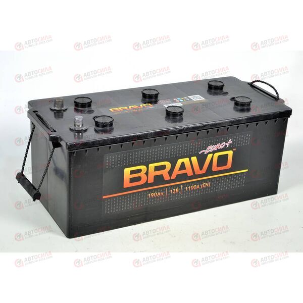 Аккумулятор 190VL BRAVO (L+) (3) EURO (пт 1100)(513х223х215) 2021 год, изображение 3