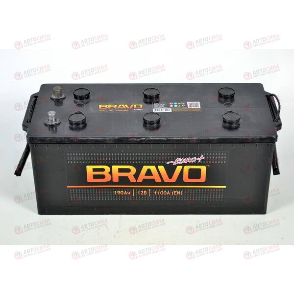Аккумулятор 190VL BRAVO (L+) (3) EURO (пт 1100)(513х223х215) 2021 год, изображение 4