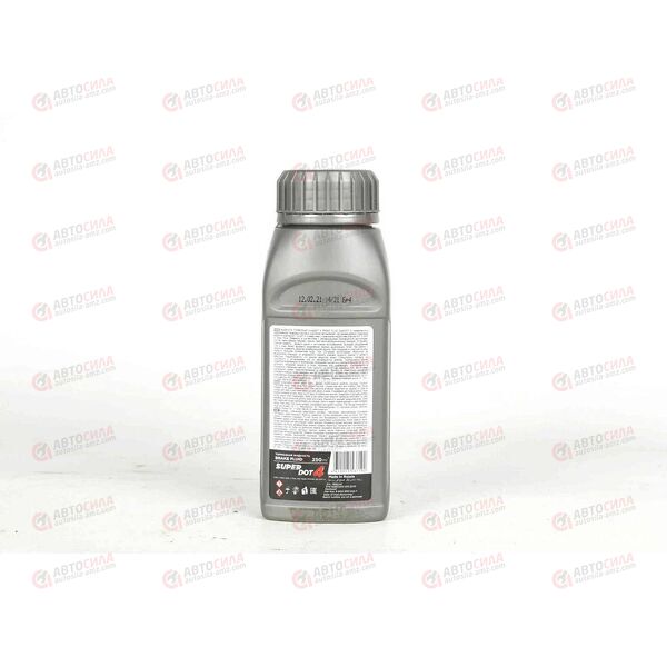 Тормозная жидкость SINTEC Дот-4 Super 250 мл (24 шт), изображение 3