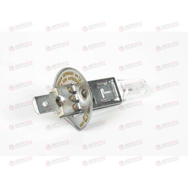 Лампа галоген 12В H1 55 Ватт P14 5s +60% OSRAM, изображение 2