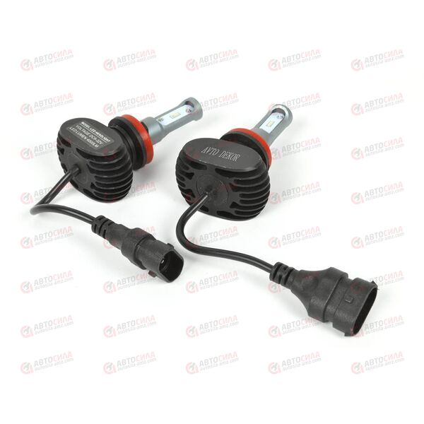 Лампа с/диод H11 S1 4000 Lumen (к-т 2шт) AV, изображение 2