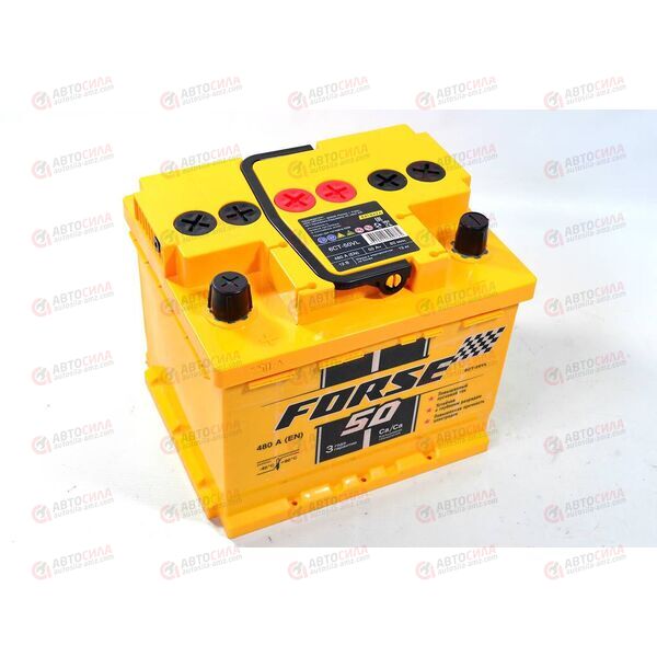 Аккумулятор 50VL FORSE (L+) (1) (пт 480)(207х175х175) 2021 год, изображение 3