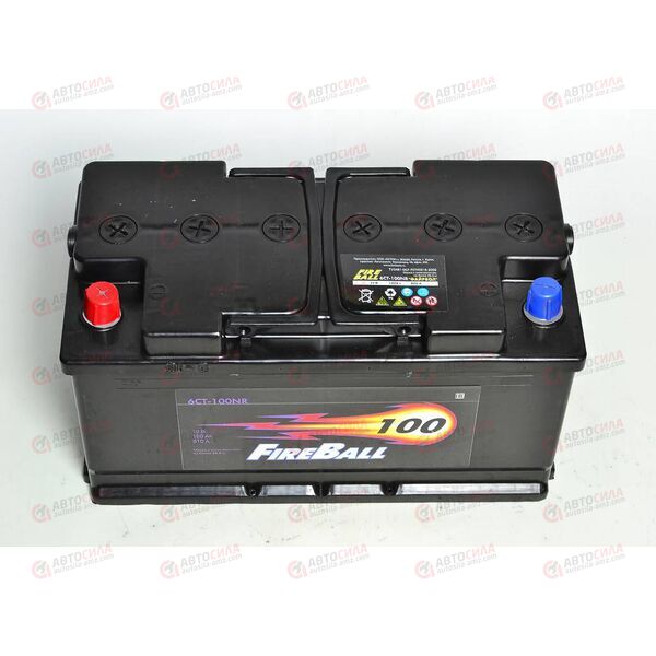 Аккумулятор 100VL FIRE BALL (L+) (1) (пт 810)(353х175х190) 2021 год, изображение 3