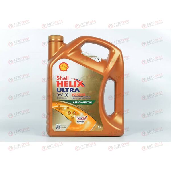 Масло ДВС Shell 0W30 Helix Ultra C2/C3 4 л, изображение 2