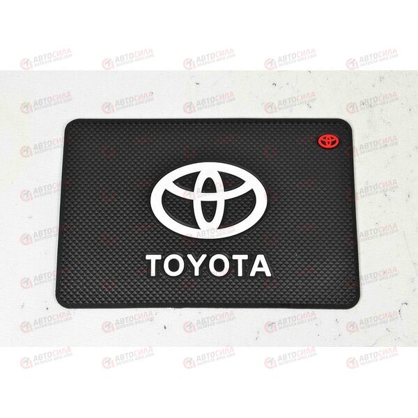 Коврик торпеды (20*13 см) TOYOTA (черный) AV, изображение 2