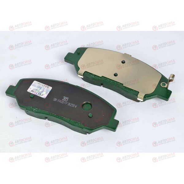 Колодка тормозная передняя (48130341A0) SSANGYONG, изображение 2