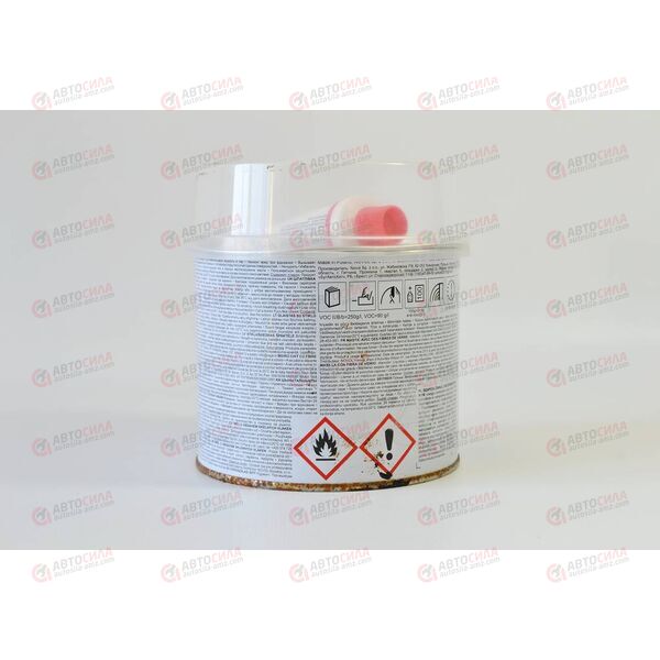 Шпатлевка со стекловолокном Fiber 600 г (синяя) Novol , изображение 2