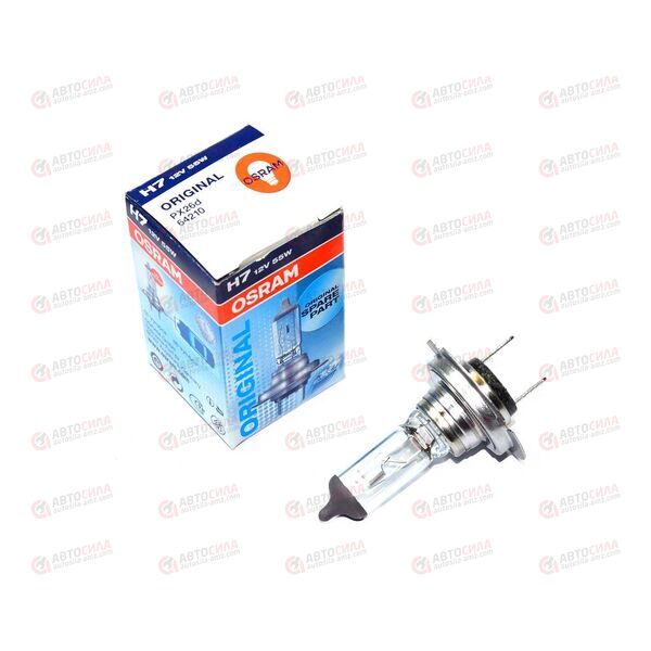 Лампа галоген 12В H7 55 Ватт PX26d OSRAM, изображение 5