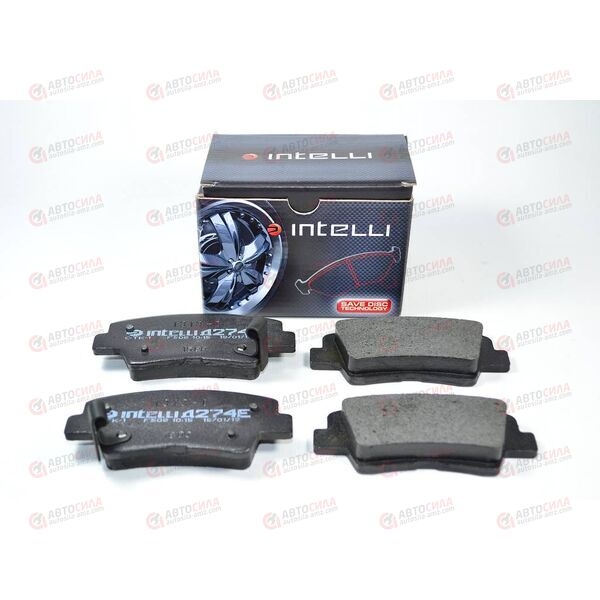 Колодка тормозная задняя (Д 274Е) Intelli Dafmi, изображение 4