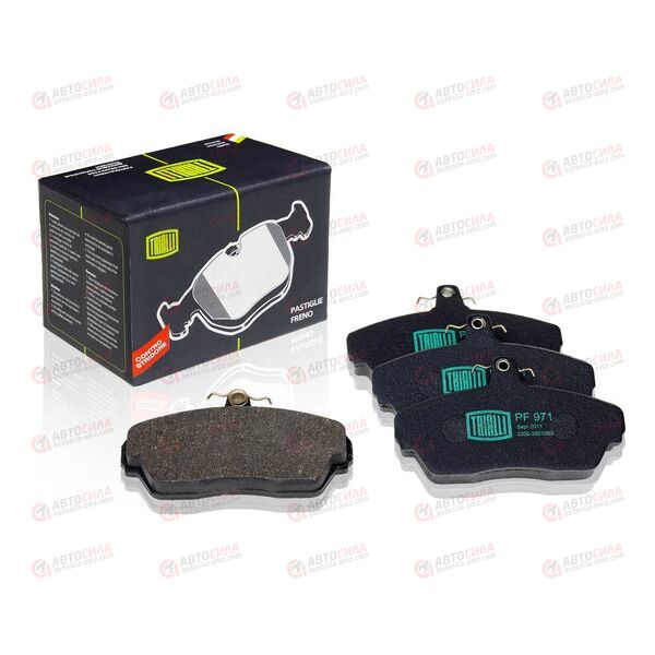 Колодка тормозная 3302 передняя TRIALLI, изображение 3