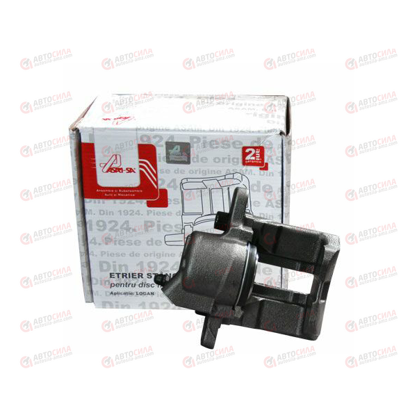 Суппорт лев (диск невент) SANDERO I/LOGAN I/MEGANE I/CLIO II/TWINGO (30274) ASAM, изображение 4