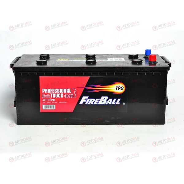 Аккумулятор 190VL FIRE BALL (L+) (3) EURO (пт 1200)(513х223х217) 2022 год, изображение 2