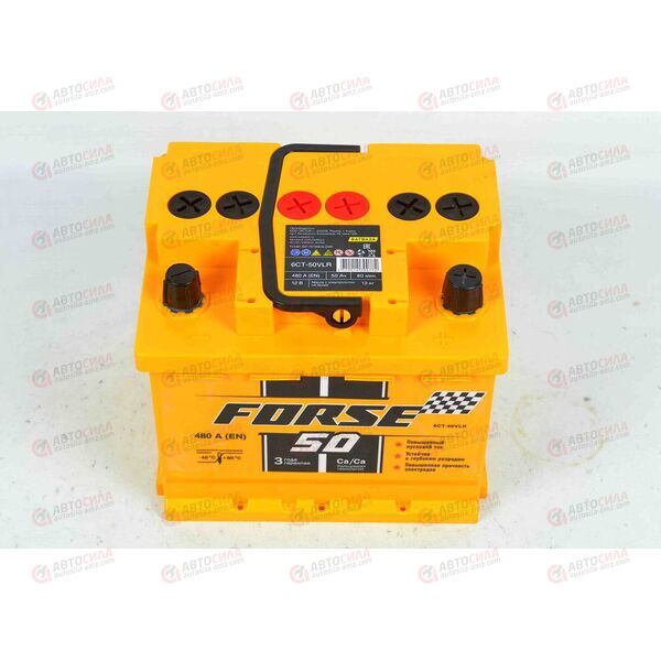 Аккумулятор 50VL FORSE (R+) (0) (пт 480)(207х175х175) 2022 год, изображение 3