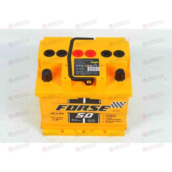 Аккумулятор 50VL FORSE (L+) (1) (пт 480)(207х175х175) 2022 год, изображение 3