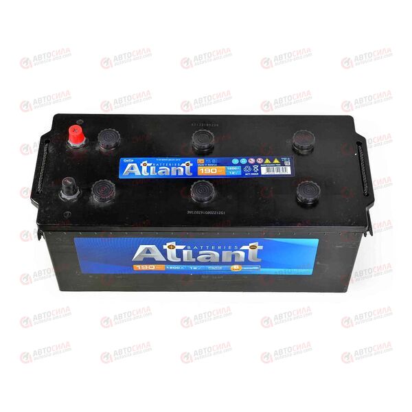 Аккумулятор 190VL ATLANT (L+) (3) EURO (пт 1200)(510х218х225) 2022 год, изображение 3