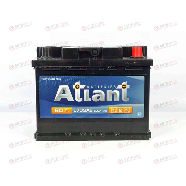 Аккумулятор 60VL ATLANT (L+) (1) (пт 520)(242х175х190) 2022 год, изображение 2