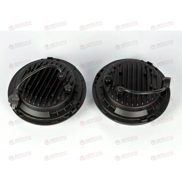Фара с/диод ВАЗ 2121 40W Halo light Black (2 шт) AV, изображение 2
