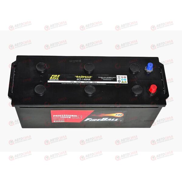 АКБ 140VL FIRE BALL (L+) (3) EURO (пт 900)(513х189х217) 2023 год, изображение 3