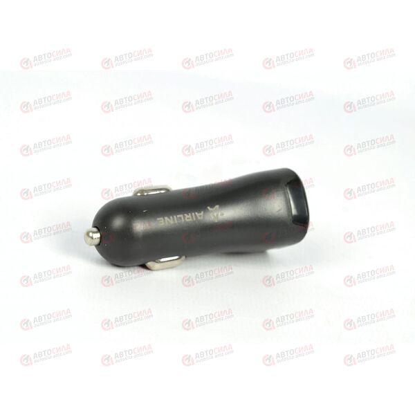 Адаптер автомобильный в прикуриватель (2хUSB QC 3.0) 12/24В AIRLINE, изображение 4