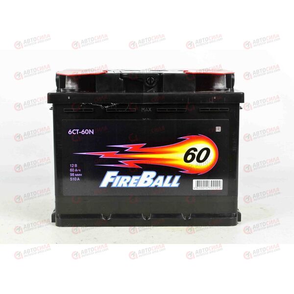 АКБ 60VL FIRE BALL (L+) (1) (пт 510)(242х175х190) 2023 год, изображение 2