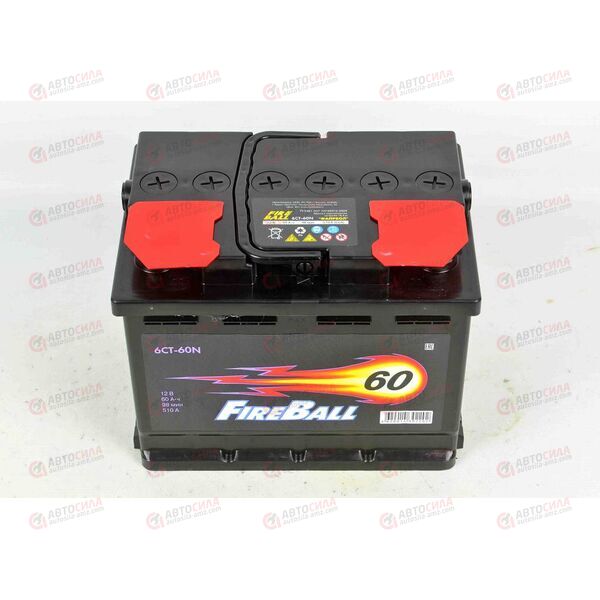 АКБ 60VL FIRE BALL (L+) (1) (пт 510)(242х175х190) 2023 год, изображение 3