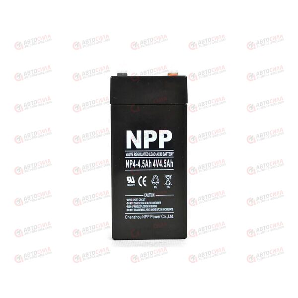АКБ ИБП NPP 4V/4,5Ah (R+) (0) SMF (47x47x101/107) (1шт, уп 30 шт), изображение 2