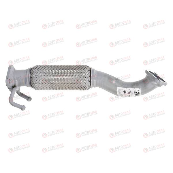 Труба приёмная для а/м Hyundai Santa Fe (06-) 2.2d (алюм. сталь) (ERP 0136) TRIALLI